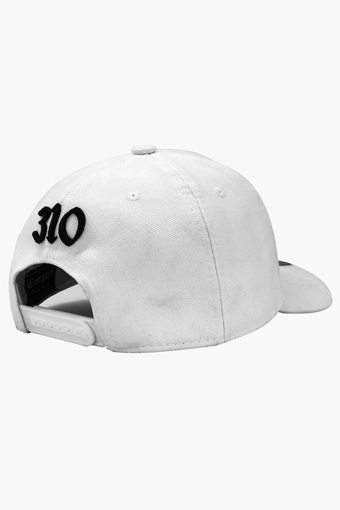 Boné Compton Aba Curva Snapback Classic Branco - COMPTON