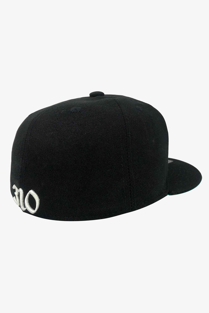 Boné Compton Aba Reta Classic Fechado Preto - COMPTON