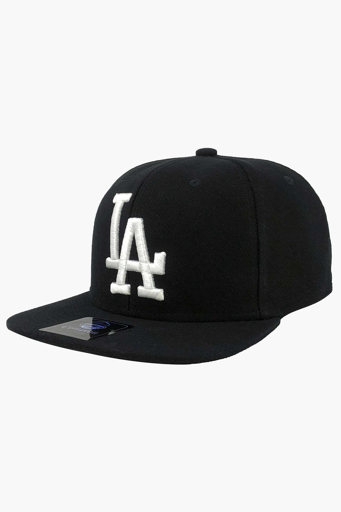 Boné Compton Aba Reta Snapback LA Authority Preto - COMPTON