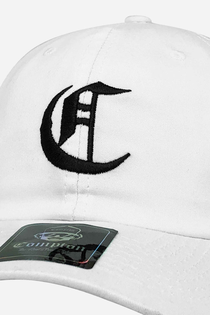 Boné Compton Dad Hat New Logo Branco - COMPTON