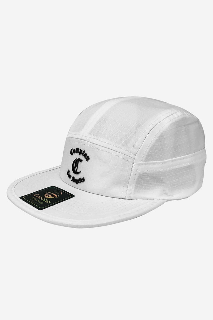 Boné Compton Five Panel Strapback Los Angeles Branco - COMPTON