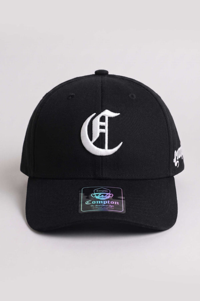 Boné Dad Hat Compton New Logo - Preto
