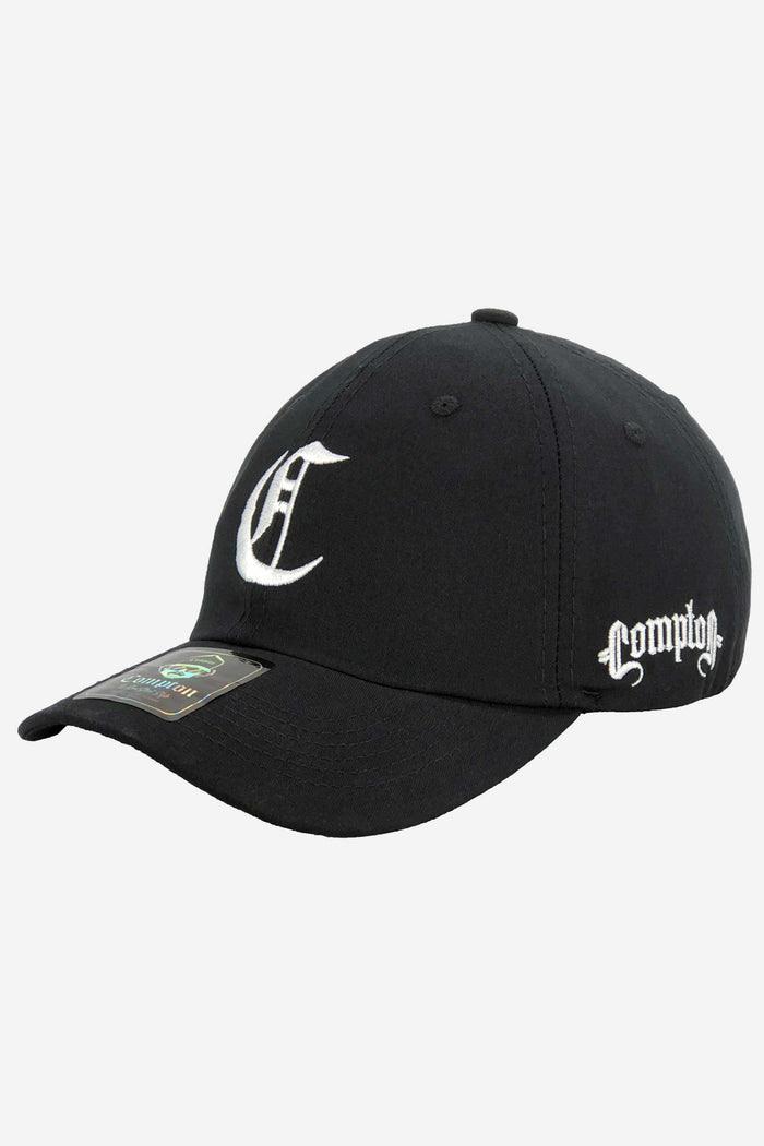 Boné Compton Dad Hat New Logo Preto - COMPTON
