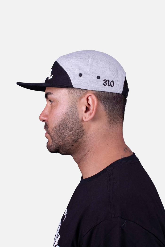Boné Five Panel Collab Starter X Compton Clic Cinza - COMPTON