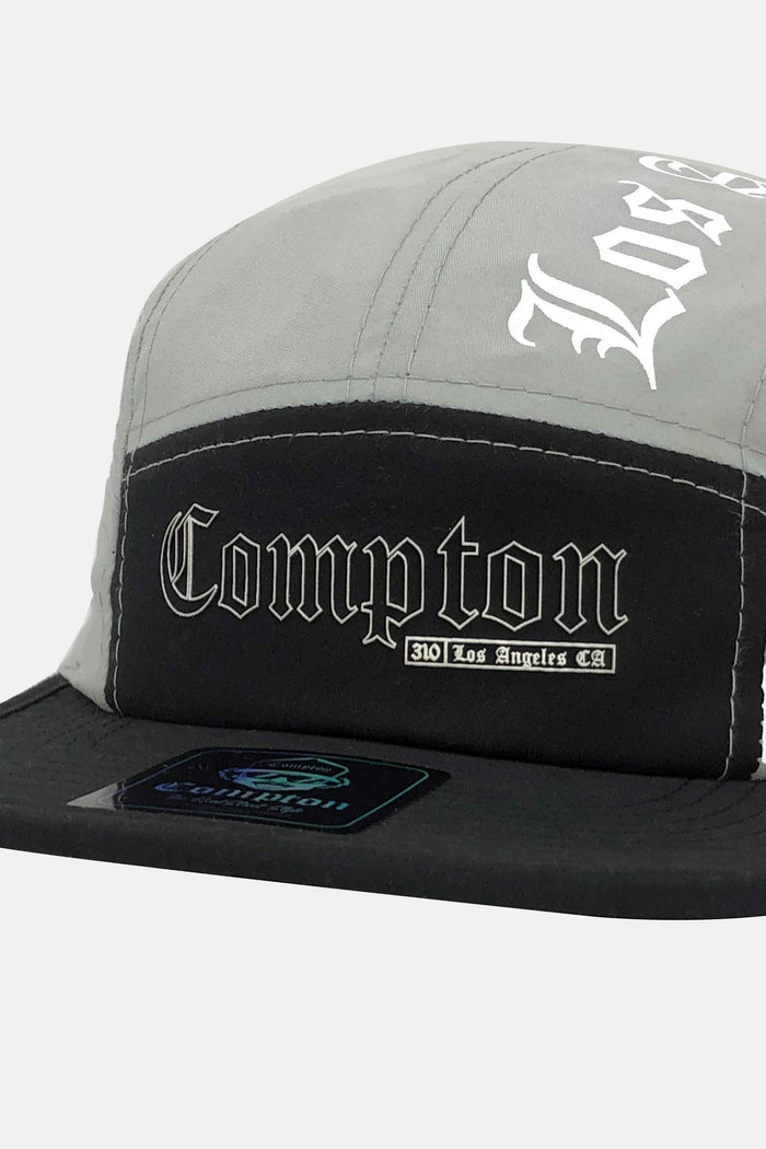 Boné Compton Five Panel Los Angeles Cinza - COMPTON