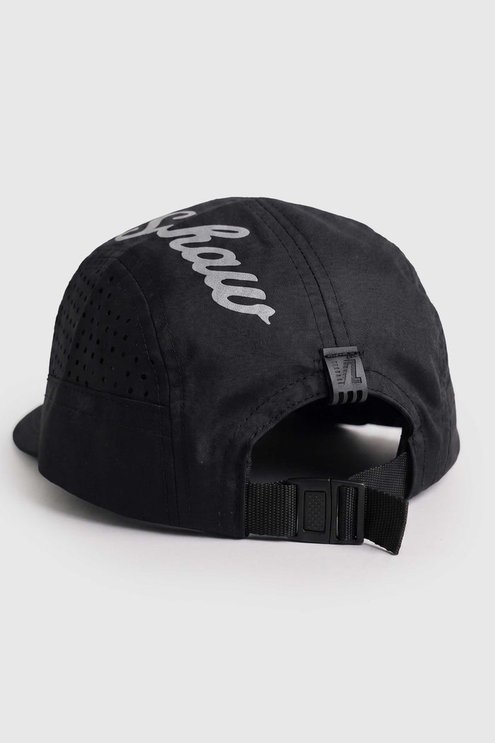 Boné Five Panel Crenshaw Logo Emborrachado Refletivo - Preto