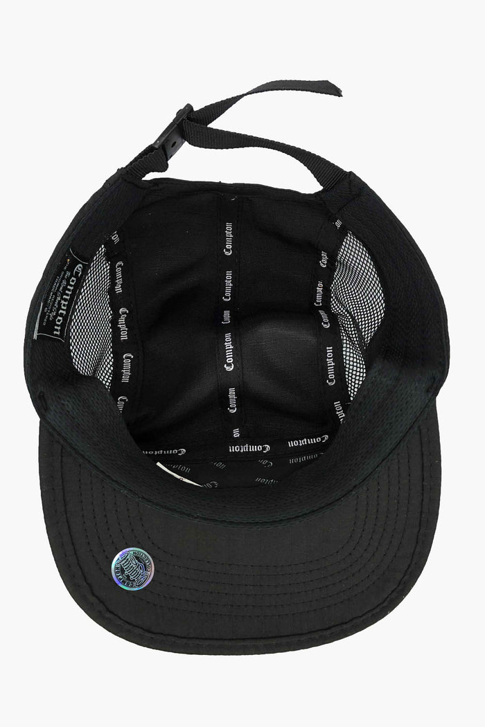 Boné Compton Five Panel Strapback Classic Preto - COMPTON