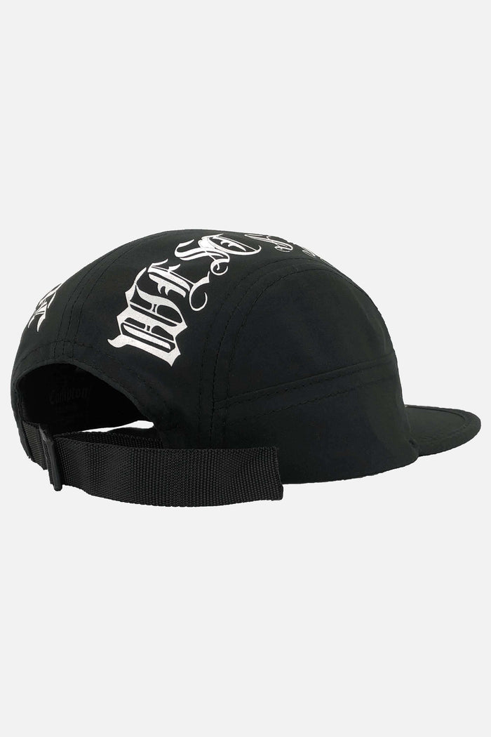 Boné Compton Five Panel Strapback West Side Preto - COMPTON