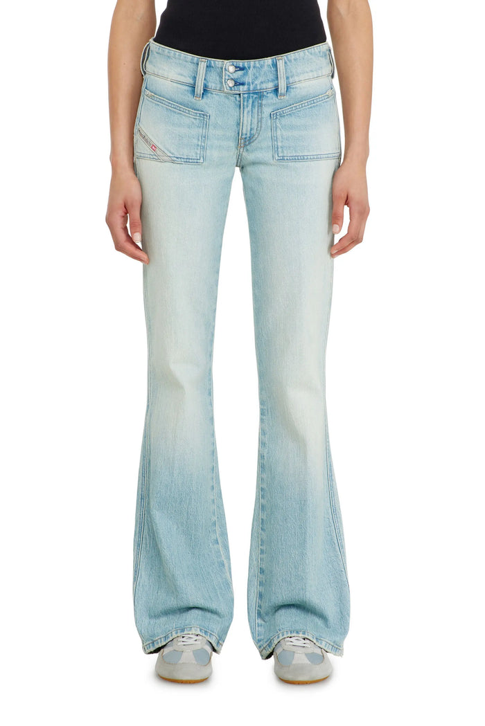 Bootcut Jeans Low Waist D-Hush