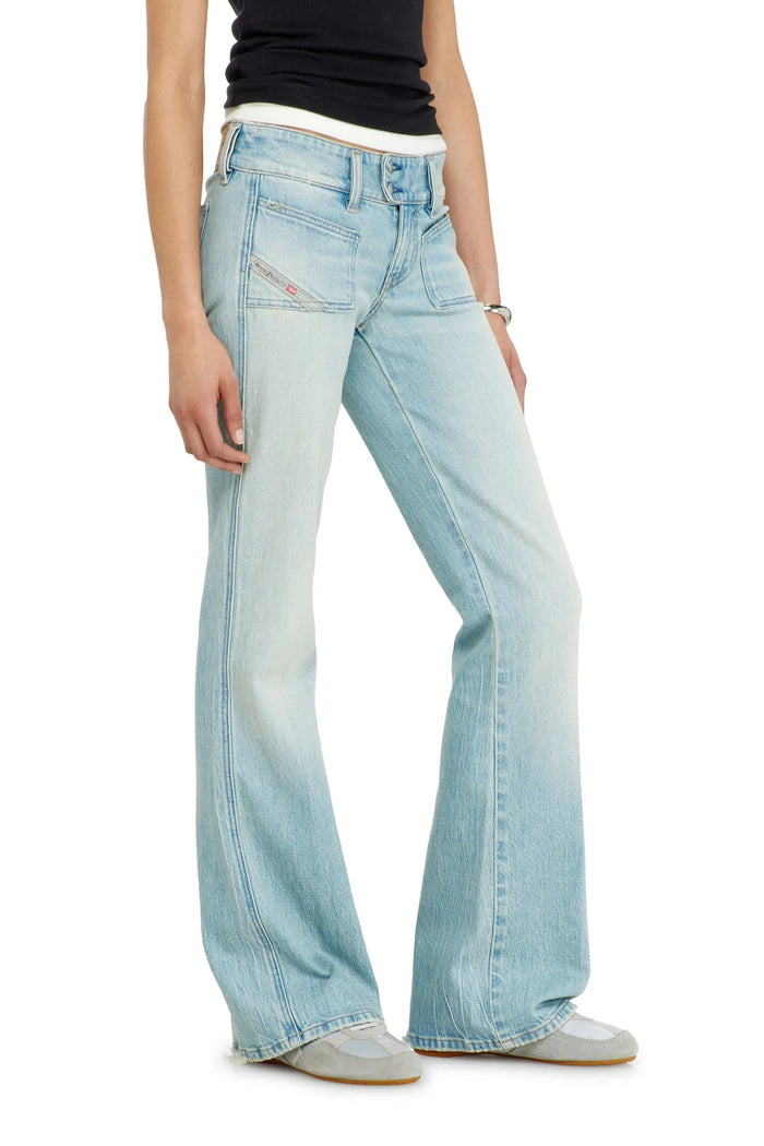 Bootcut Jeans Low Waist D-Hush