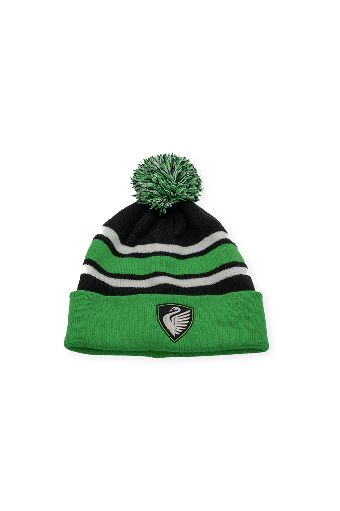 Boston Legacy FC Crest Pom Beanie front