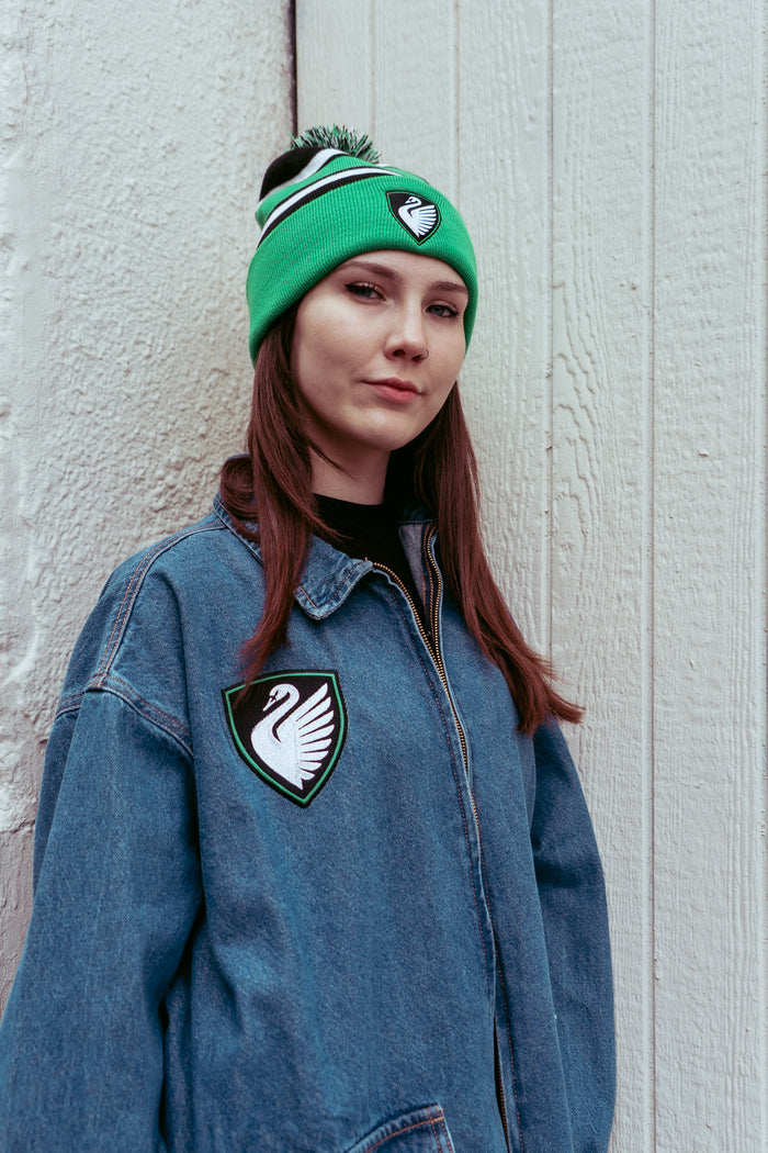 [ Boston Legacy FC ] Crest Pom Beanie - Official League