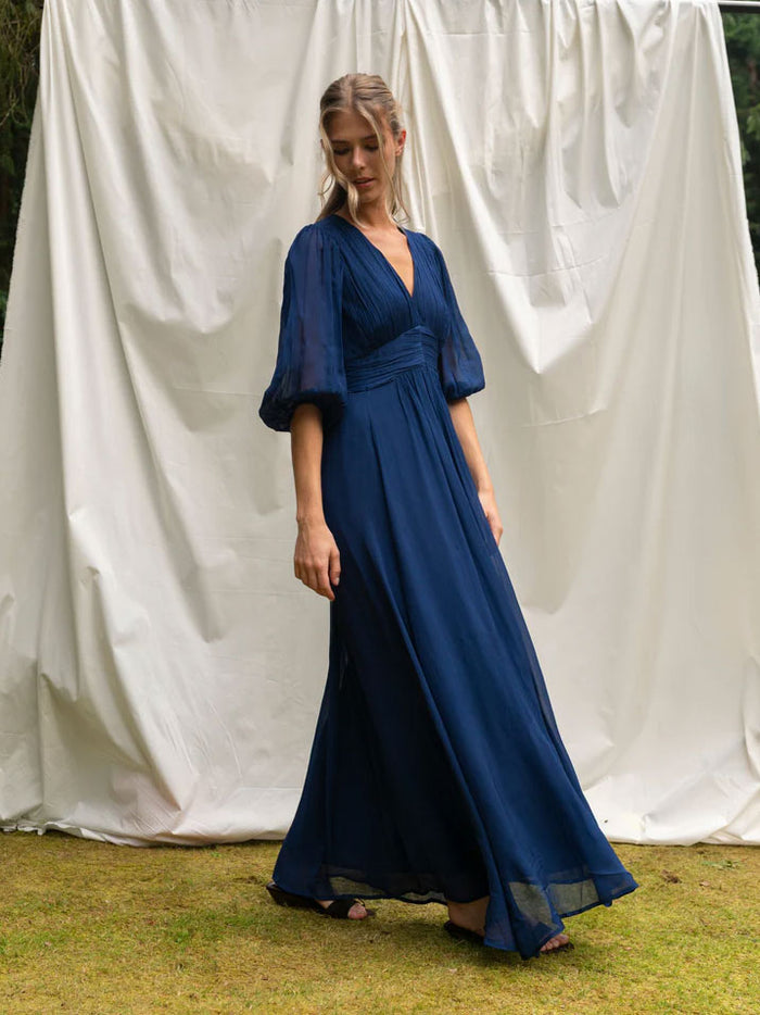 BRDR Valerie Dress Ultra Marine Blue