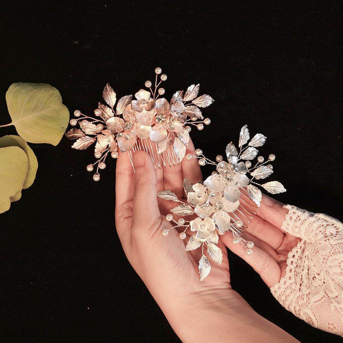 Bride Hair Comb Wedding Hair Accessories for Brides 619724948014 - COCOMELODY