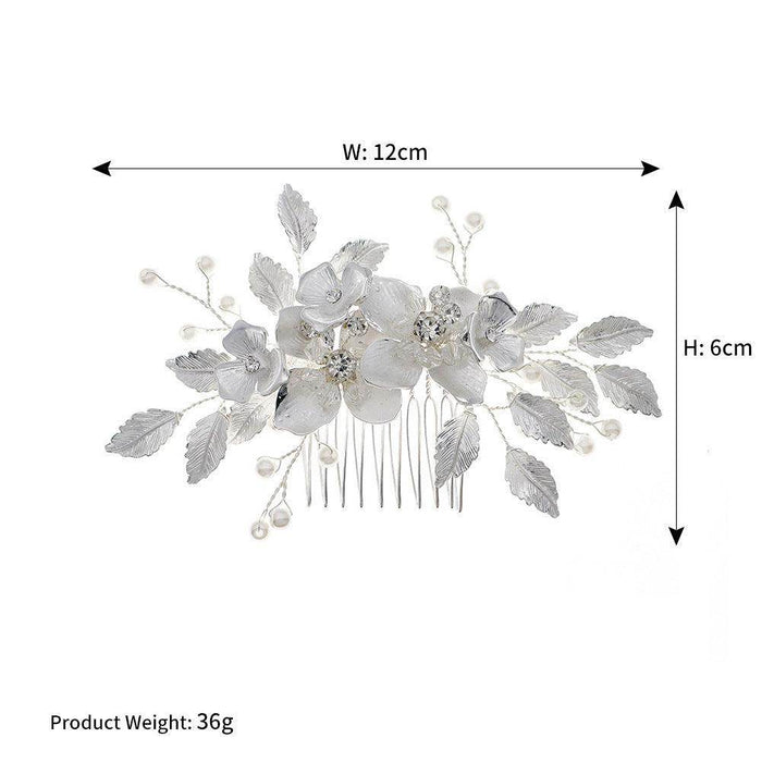 Bride Hair Comb Wedding Hair Accessories for Brides 619724948014 - COCOMELODY