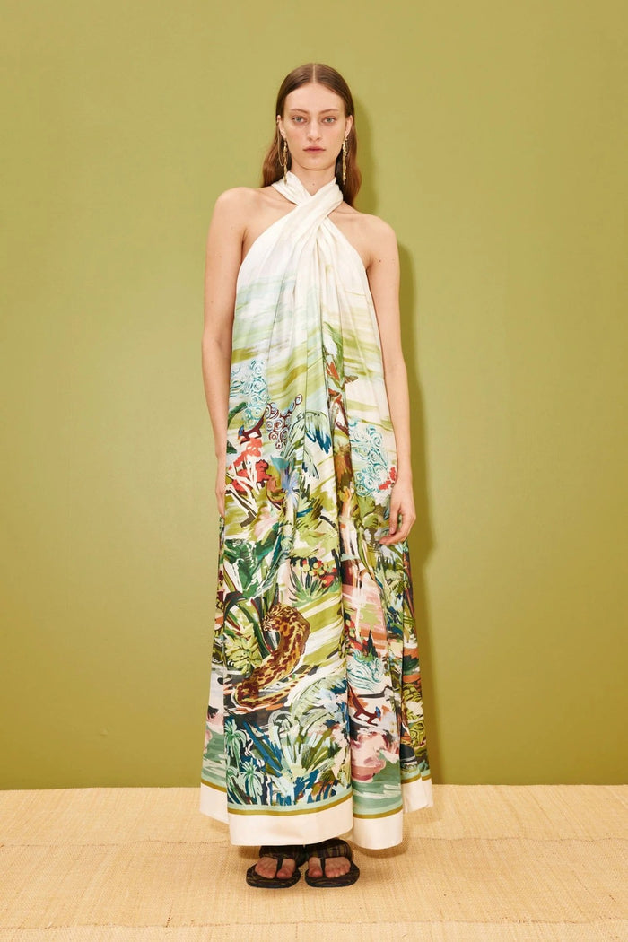 Buffa Maxi Dress - Apricot