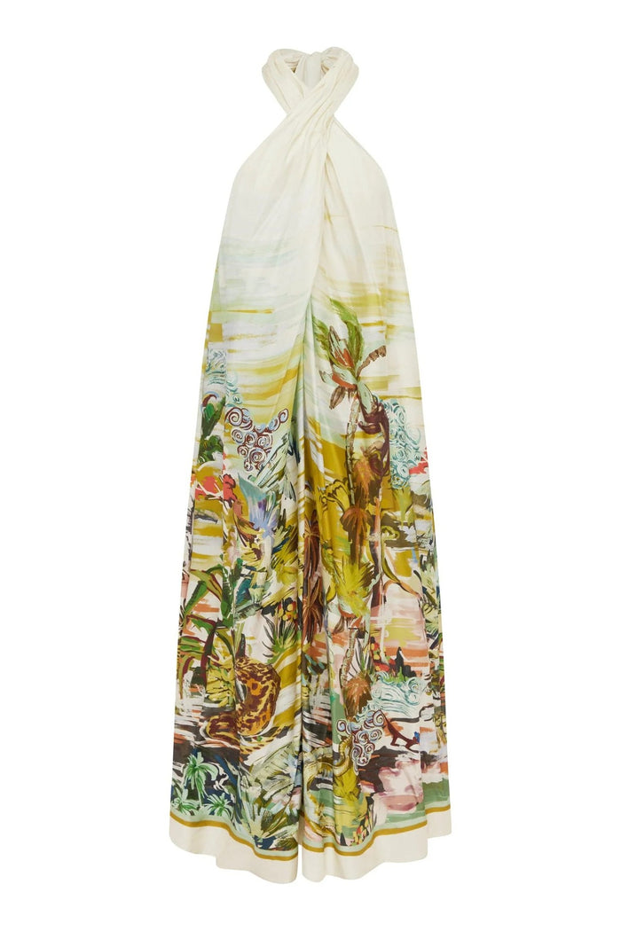 Buffa Maxi Dress - Apricot