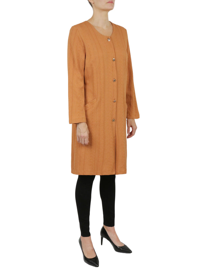 Button Front Long Tunic