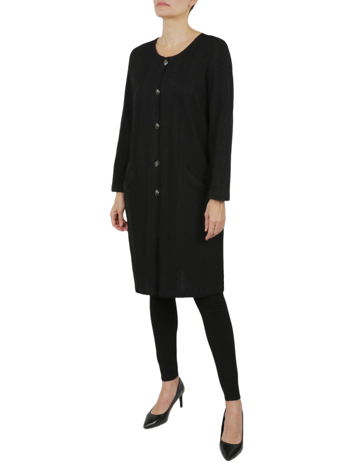Button Front Long Tunic