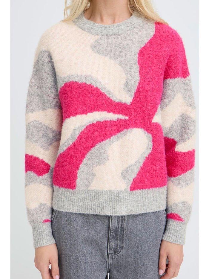ByOmea Abstract Jumper Abstract Phlox Pink