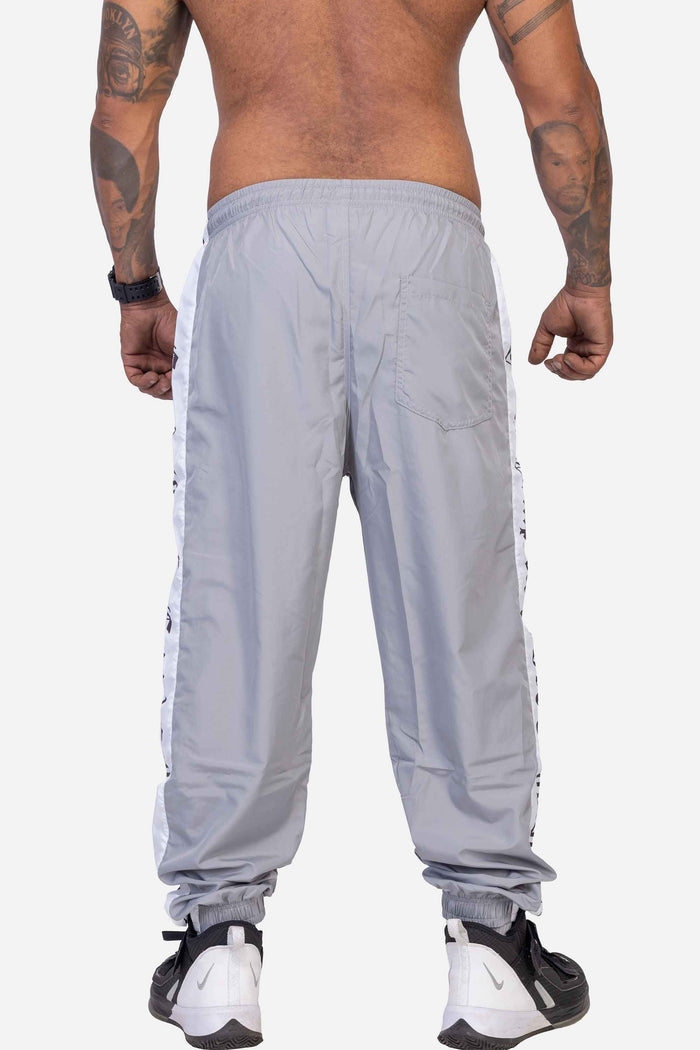 Calça Compton Tactel Faixa Cinza - COMPTON