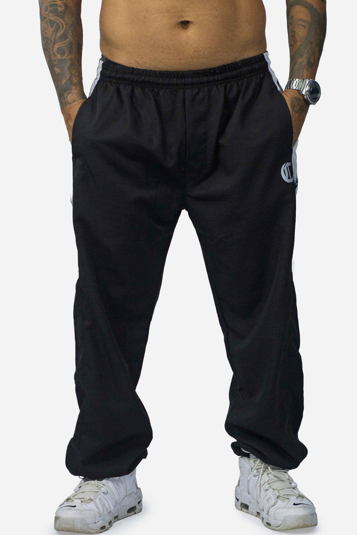 Calça Compton Tactel Faixa Galão Preta - COMPTON