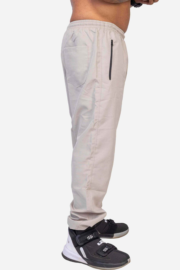 Calça Compton Tactel Logo Bege