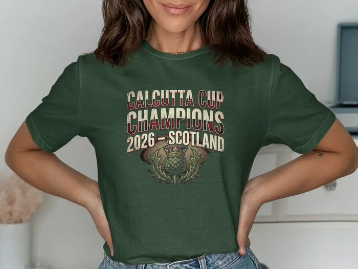 Calcutta Cup Champions 2026 Scotland T-shirt
