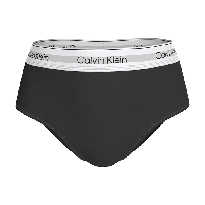 Calvin Klein Icon Cotton Modal High Waisted Hipster Briefs Black