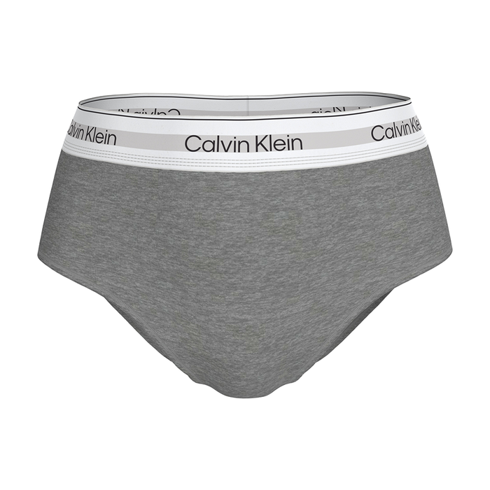 Calvin Klein Icon Cotton Modal High Waisted Hipster Briefs Grey