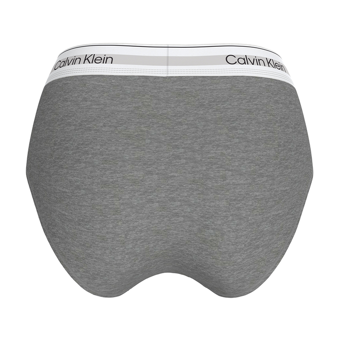 Calvin Klein Icon Cotton Modal High Waisted Hipster Briefs Grey