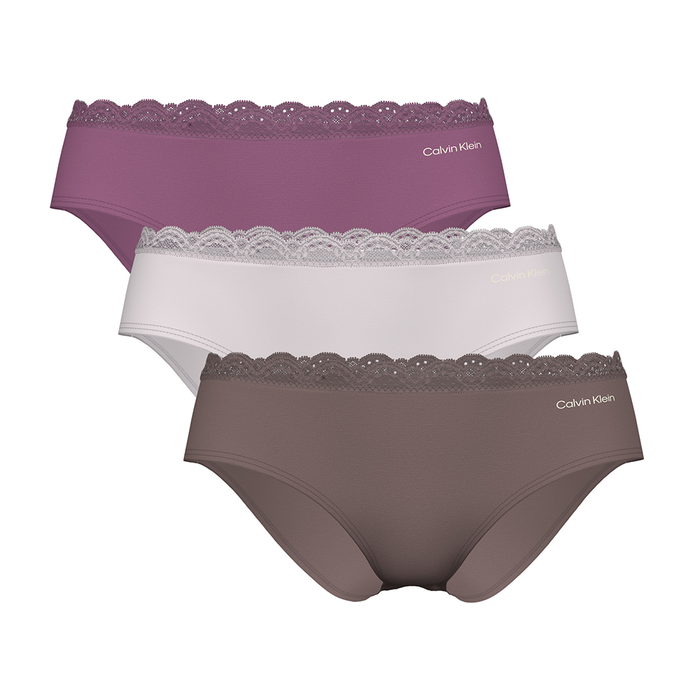 Calvin Klein Micro Stretch with Lace 3 Pack Hipster Briefs