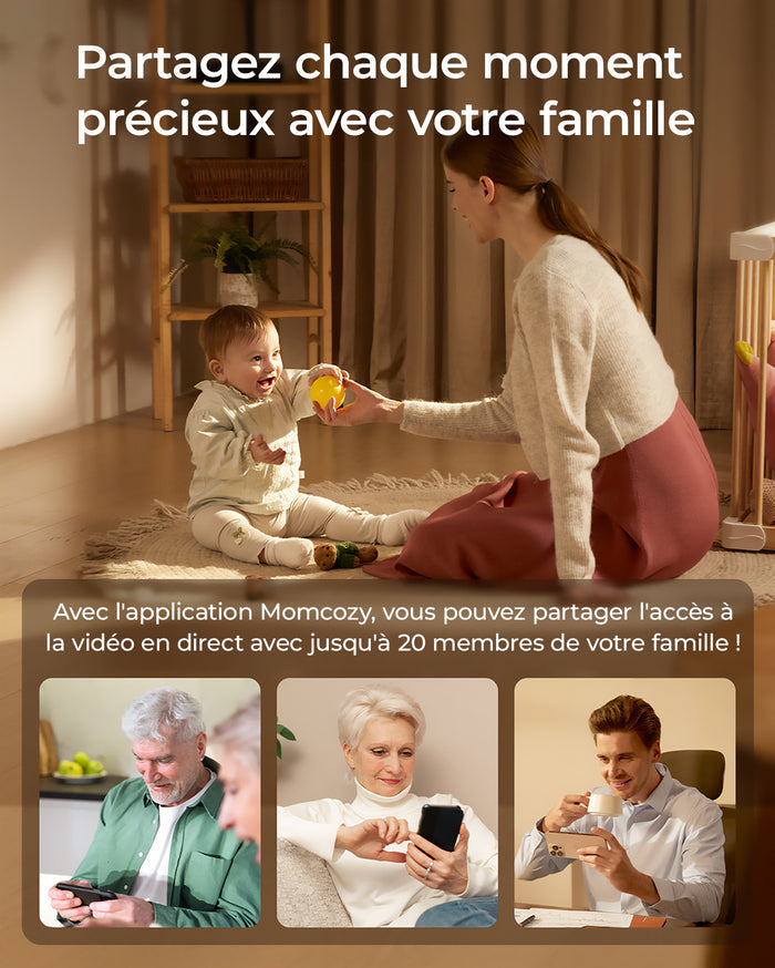 Caméra Full HD 1080p pour Baby Monitor BM04