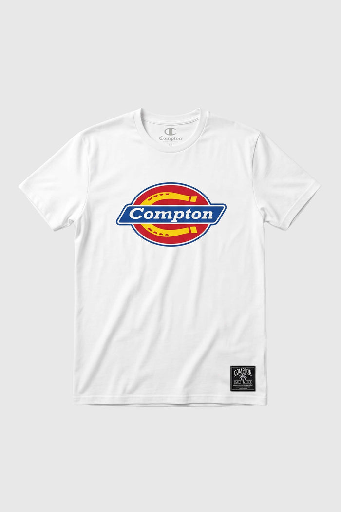 Camiseta Compton Manga Curta Hardwork Branca