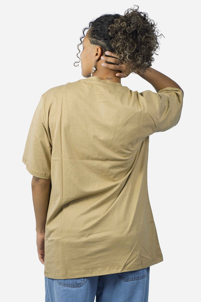 Camiseta Compton Oversized Champion Rings Caqui - COMPTON