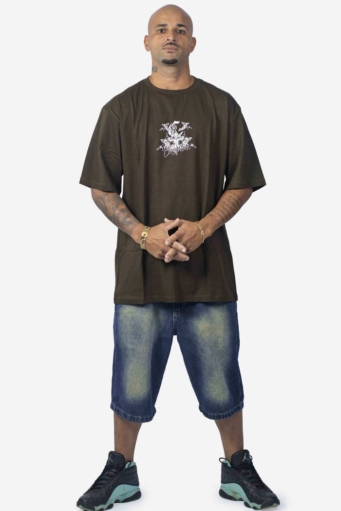 Camiseta Compton Oversized Thug Angel Café - COMPTON