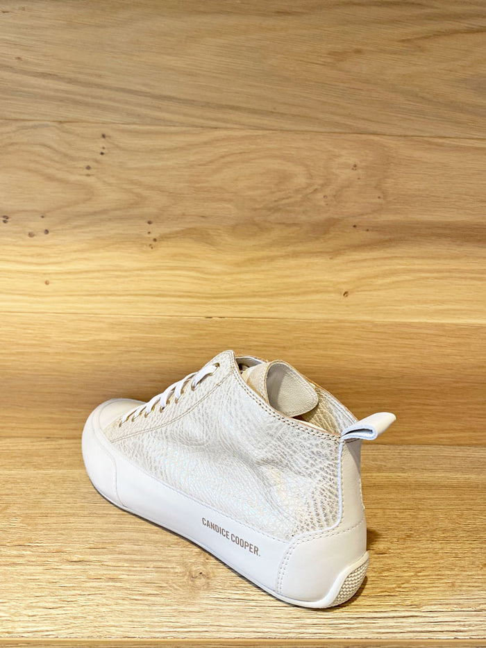 Candice Cooper Metallic High Tops Beige