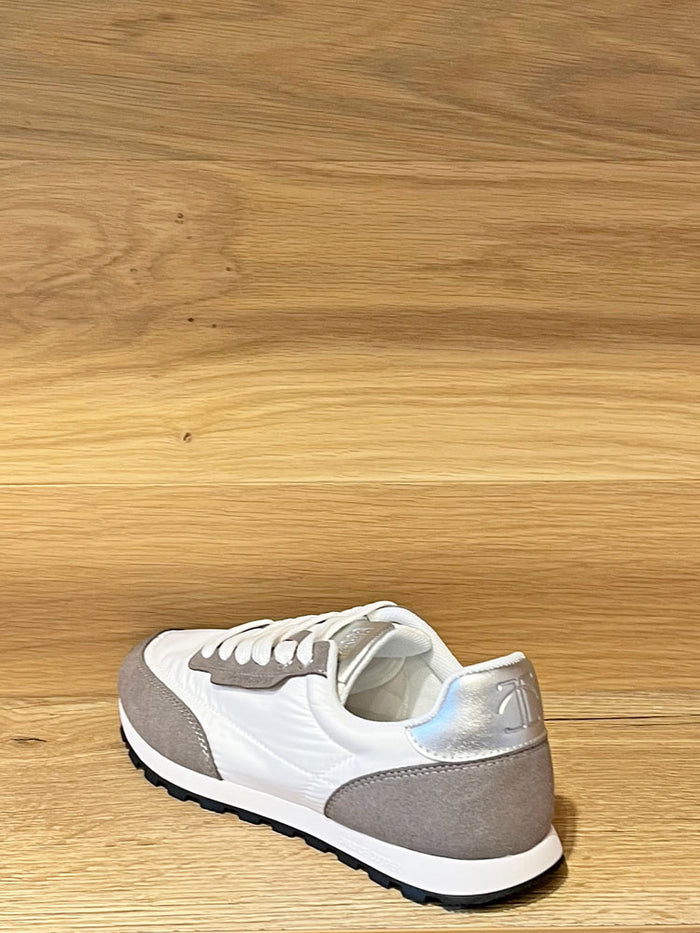 Candice Cooper Plume Trainers Grey & White