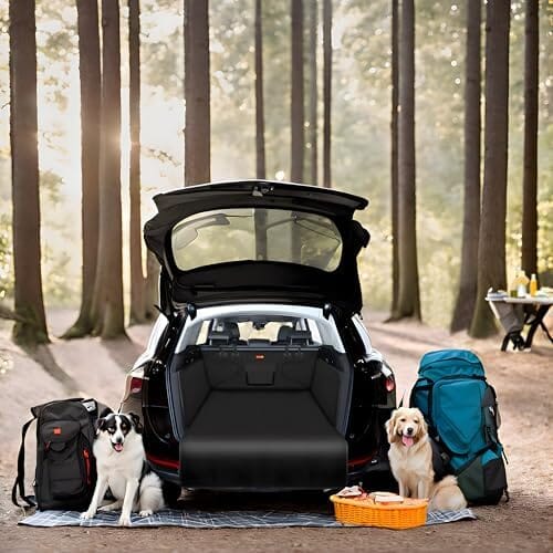 Cargo Liner for Dog - Nonslip Waterproof Pet Dog Back Seat Cover - Travel Pet Clever