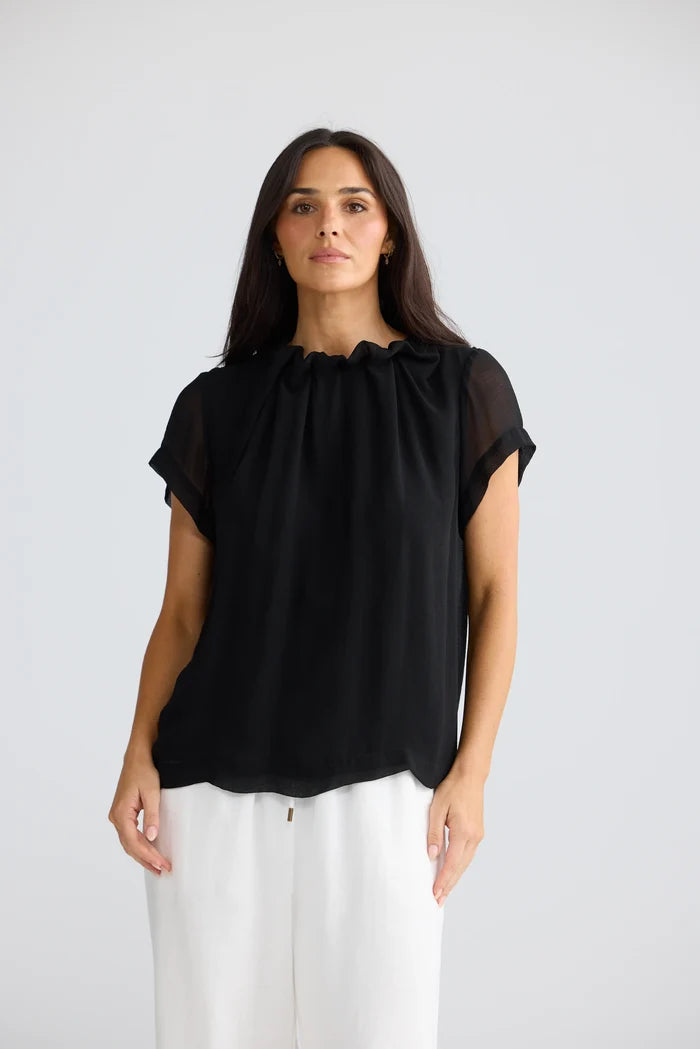 Carina Blouse - Black
