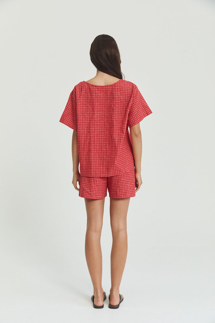 Carmira Co ord Set - Red