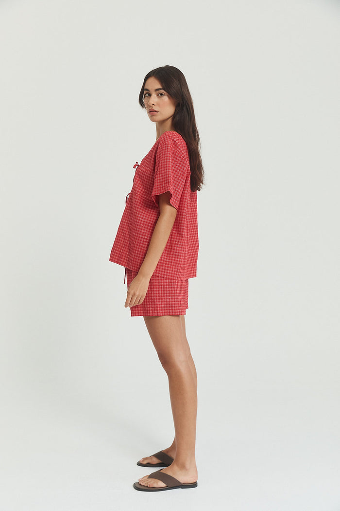 Carmira Co ord Set - Red