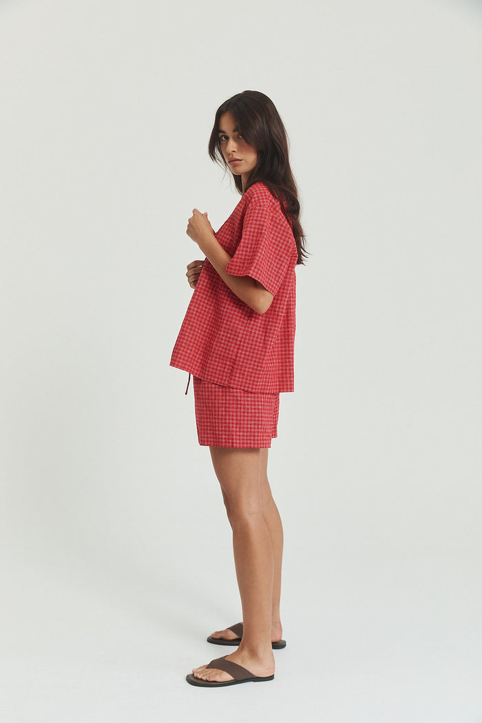 Carmira Co ord Set - Red