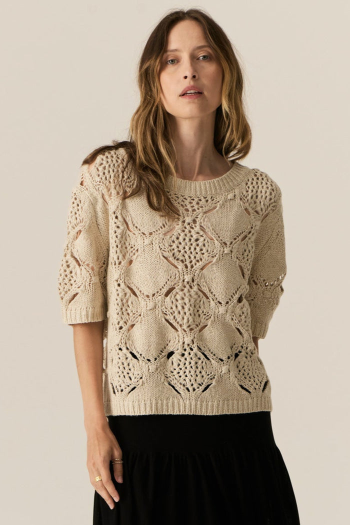 Pol Caruso Bobble Knit Pebble