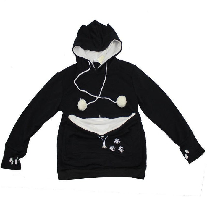 Catagaroo Hoodies with Kangaroo Pouch For Your Cat Cat Carriers Pet Clever
