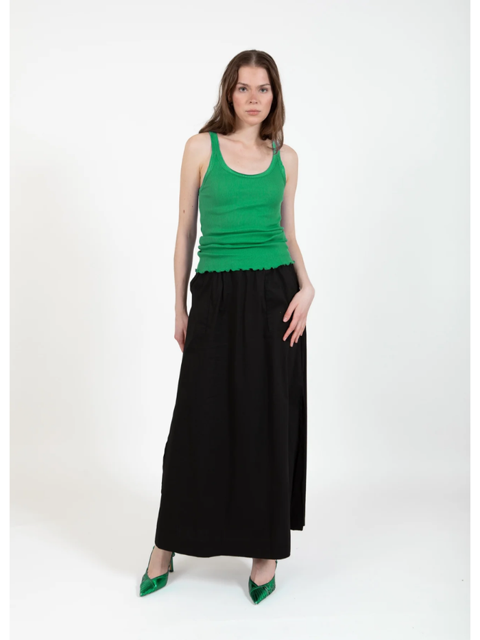 CC Heart Poppy Camisole Emerald Green