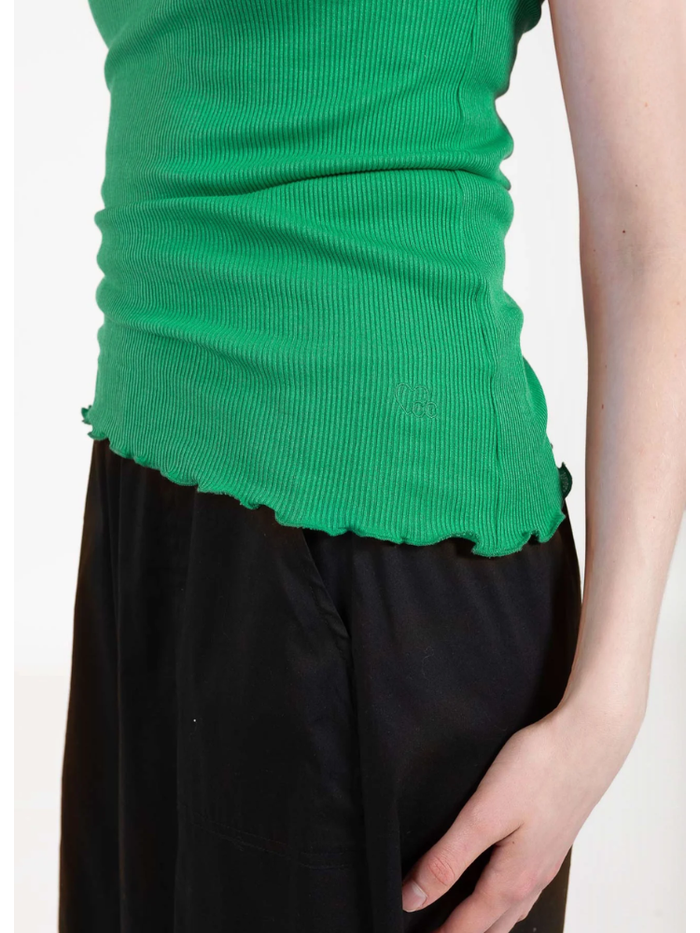 CC Heart Poppy Camisole Emerald Green