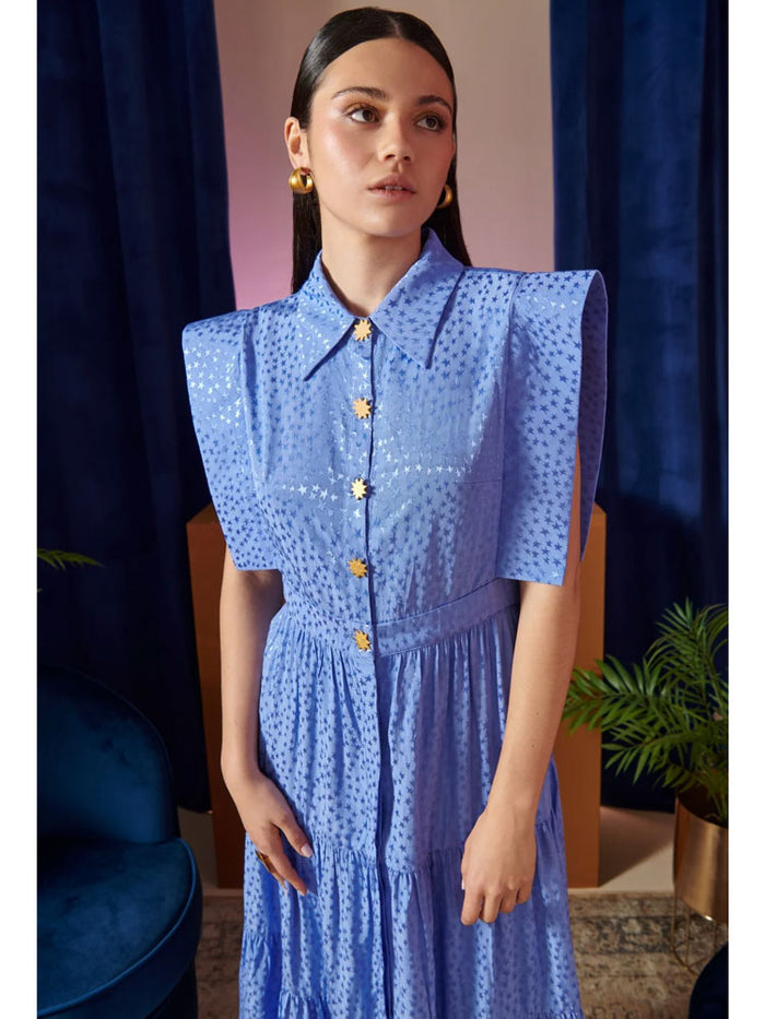 Celia B Lucero Dress Blue