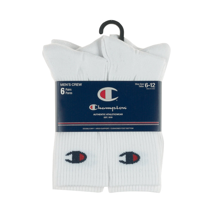 Champion 6-packs Crew Socks