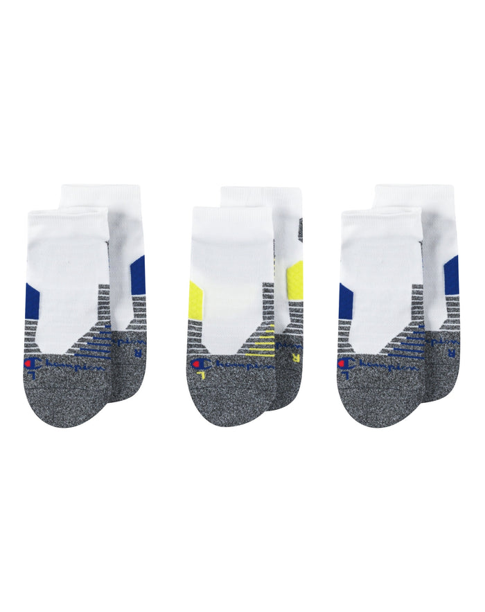 Champion Men's Sport 3 Pack No Show Socks